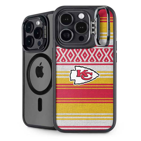 NFL Kansas City Chiefs Trailblazer iPhone 15 Pro Kickstand Case